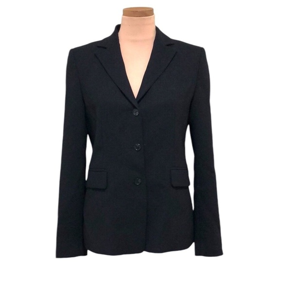 J Crew Blazer Size 6 Black - Picture 1 of 11